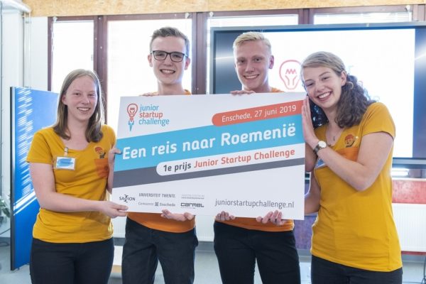Leerlingen Bruggertstraat winnen Junior Startup Challenge 2019!