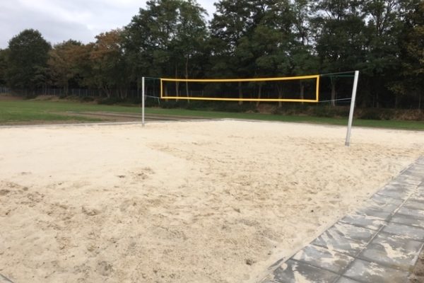 Beachvolleybalveld!