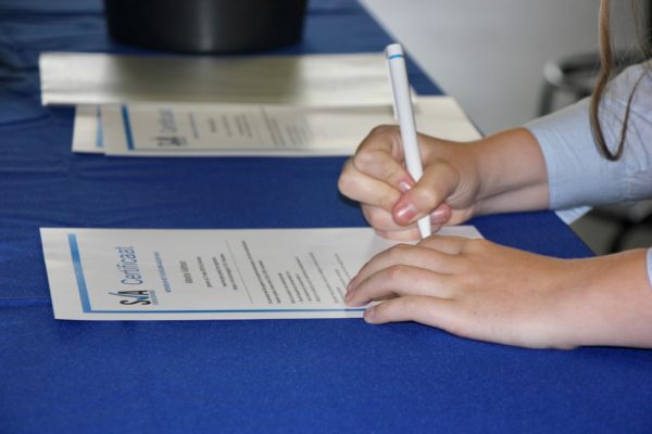 Certificaatuitreiking