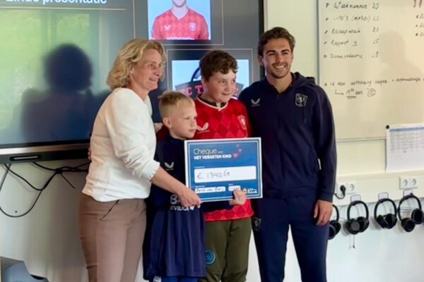 € 1.340,65 voor Stichting Het Vergeten Kind: jongeren zetten zich in voor een ander